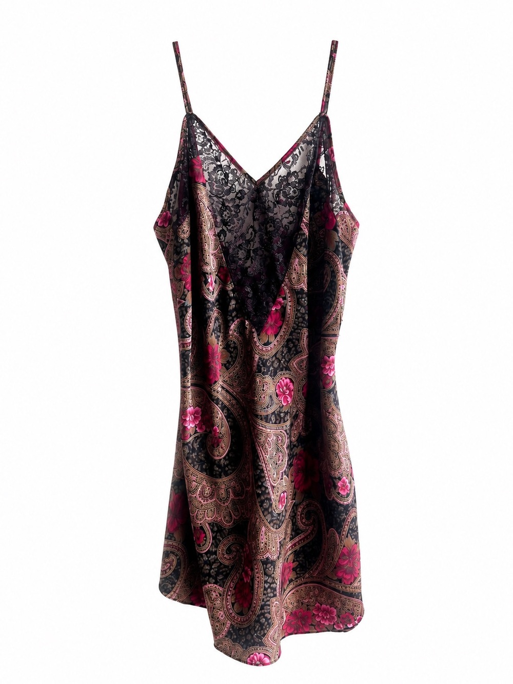 90’s Vintage Victoria’s Secret Paisley Slip Dress